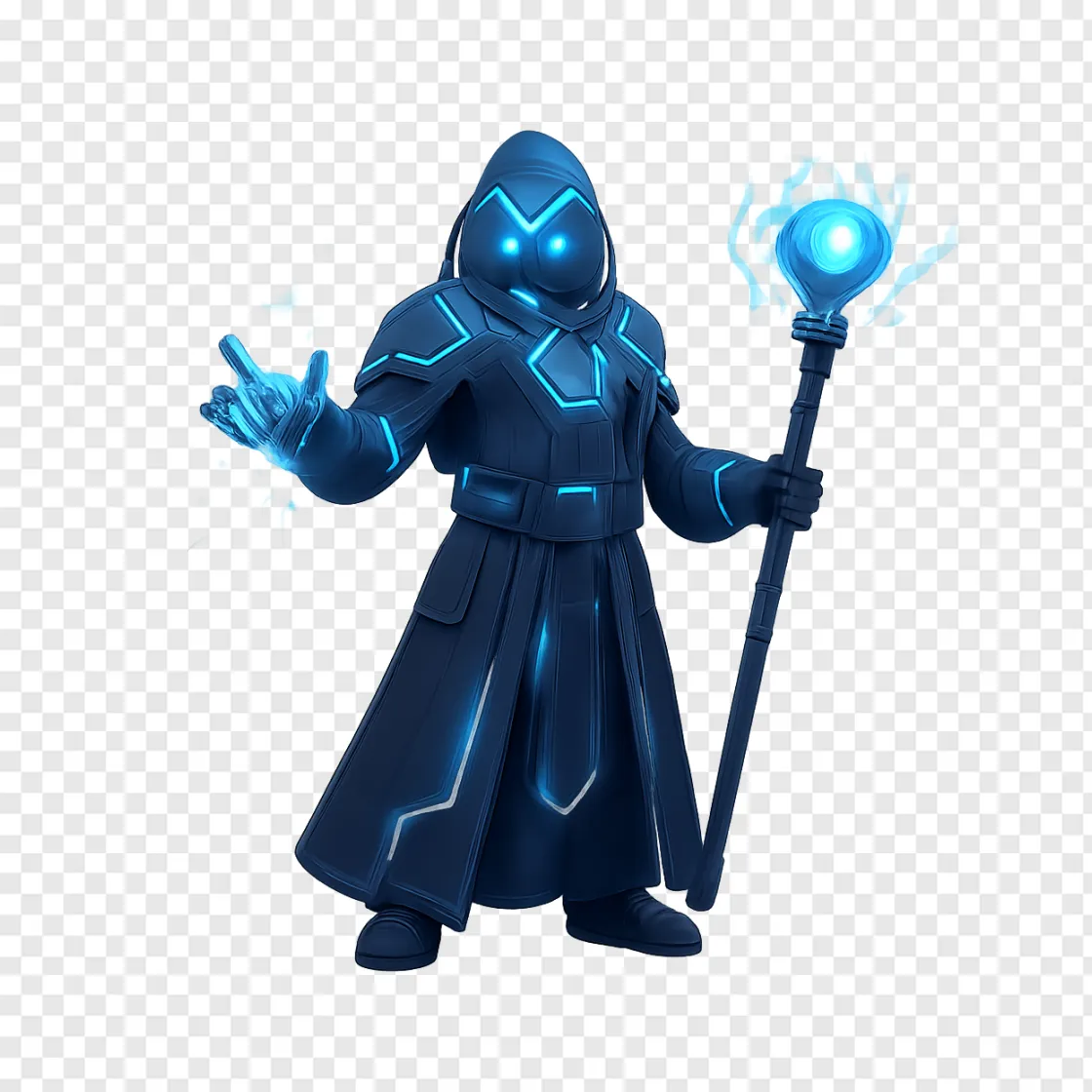 Electro Wizard Character PNG Image For Gamers