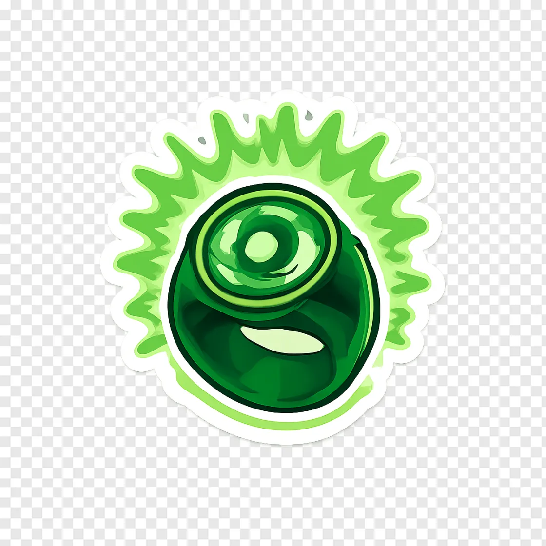 Green Lantern Power Ring PNG Transparent Image