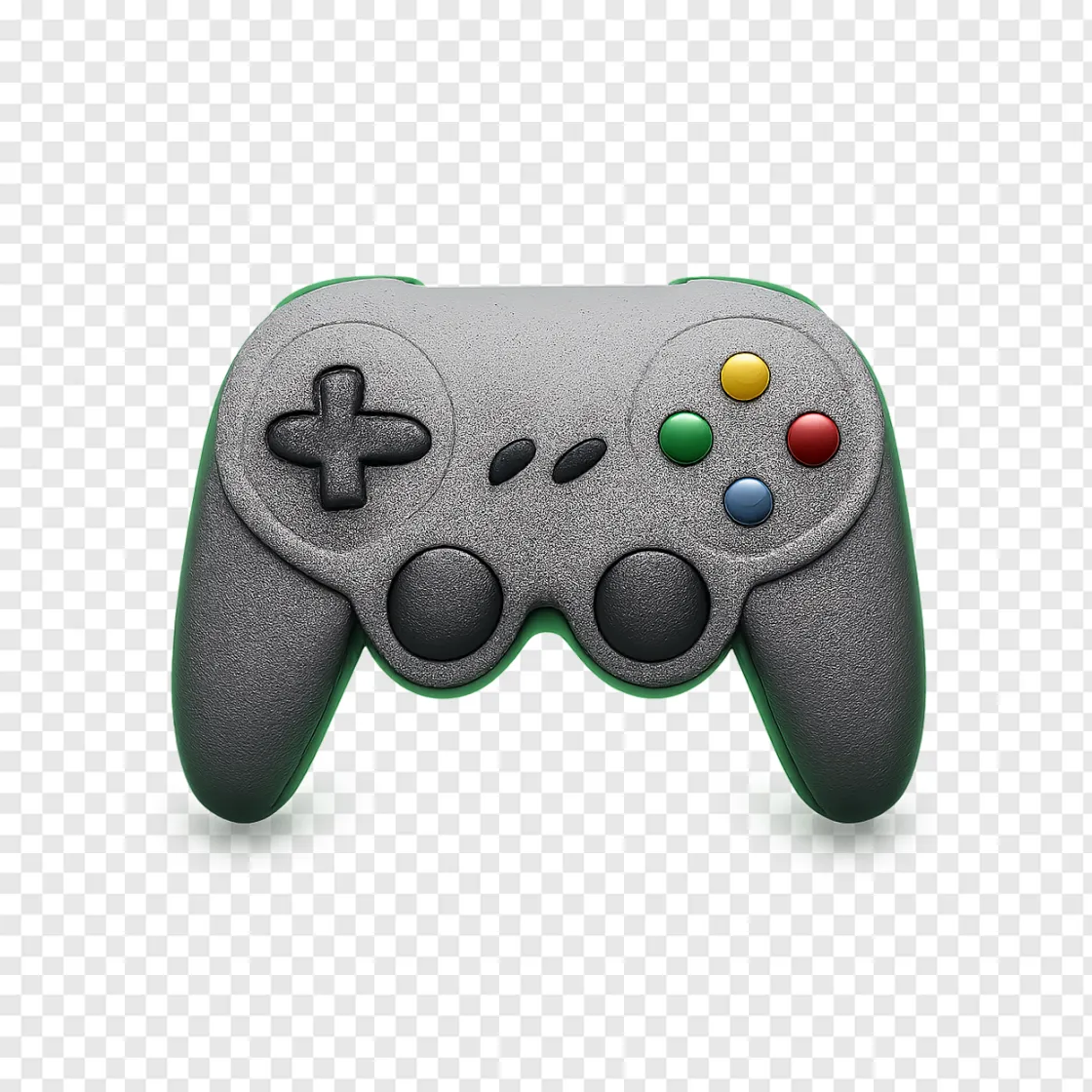 Retro Game Console PNG Transparent Background