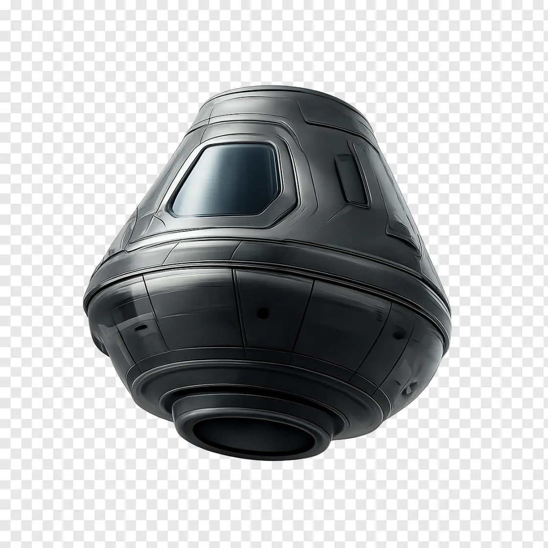 Spacecraft Capsule PNG Image With Transparent Background
