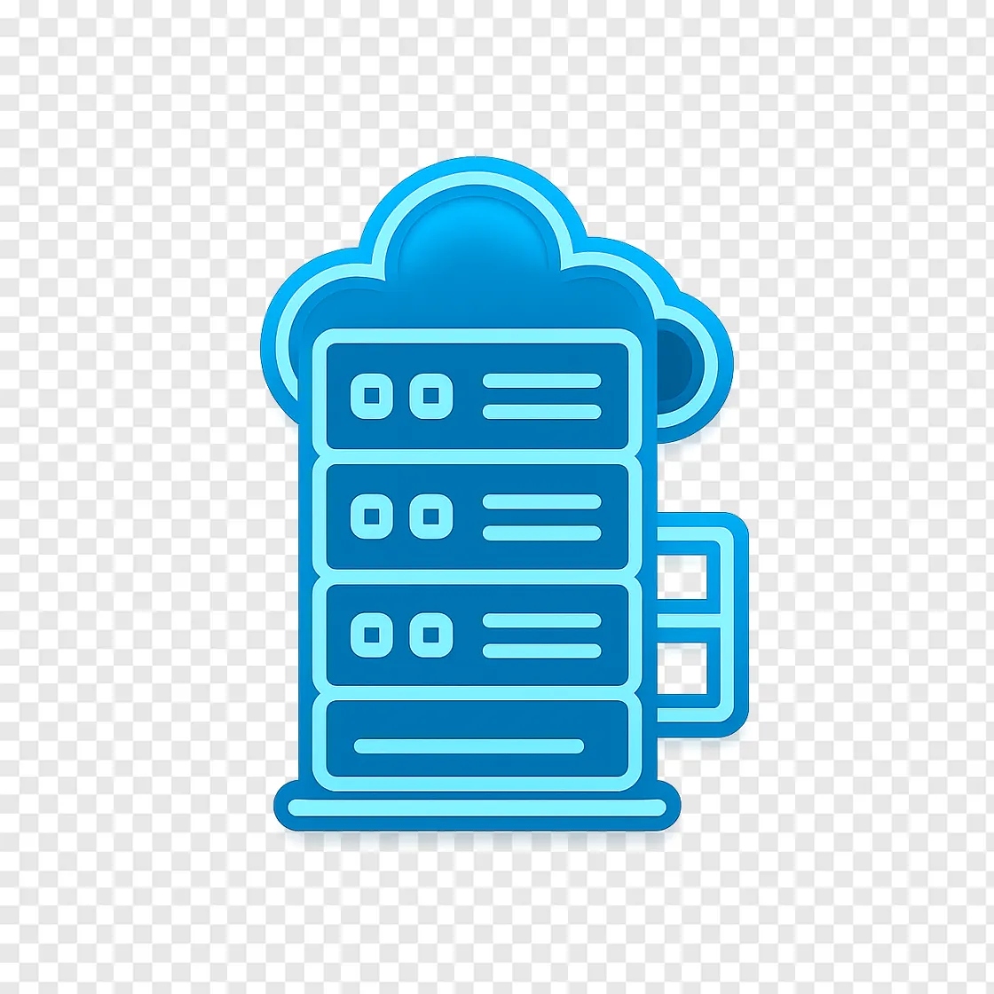 Data Center Server Rack PNG Transparent Image