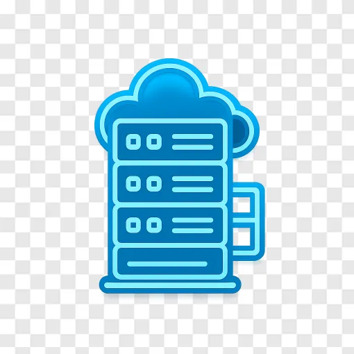 Data Center Server Rack PNG Transparent Image