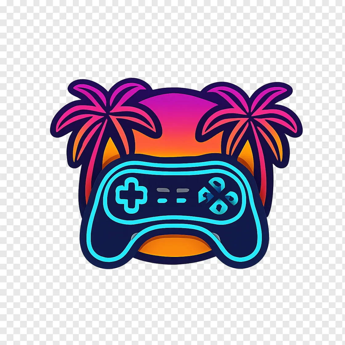 GTA 6 Game Controller PNG Transparent Background