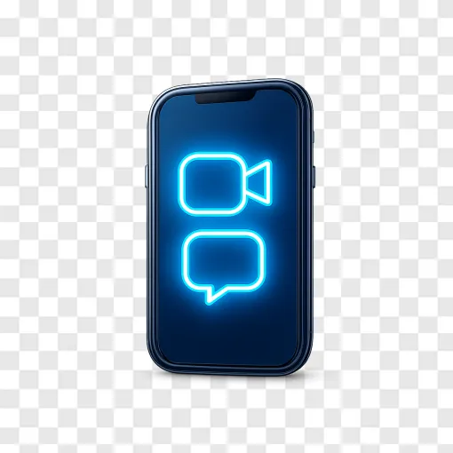 RCS Video Call Icon PNG