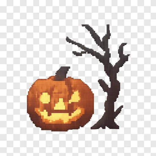 Haunted Forest Minecraft PNG Image For Gamers