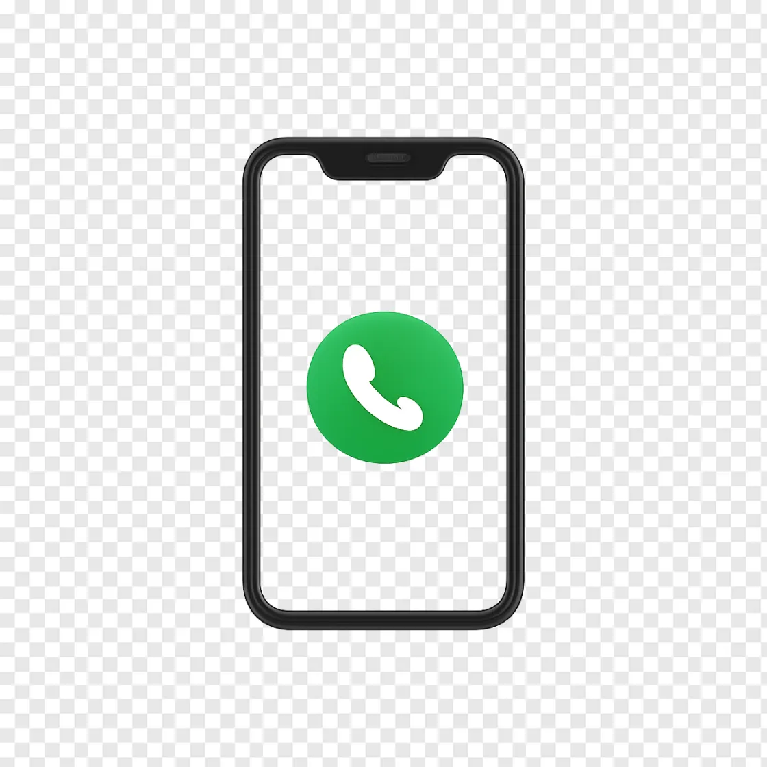 Phone App Icon PNG Transparent Background