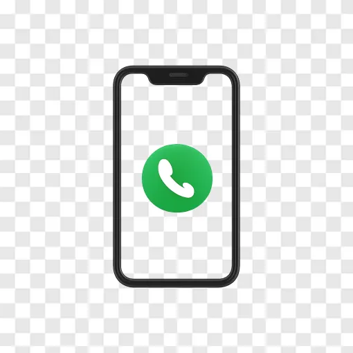 Phone App Icon PNG Transparent Background
