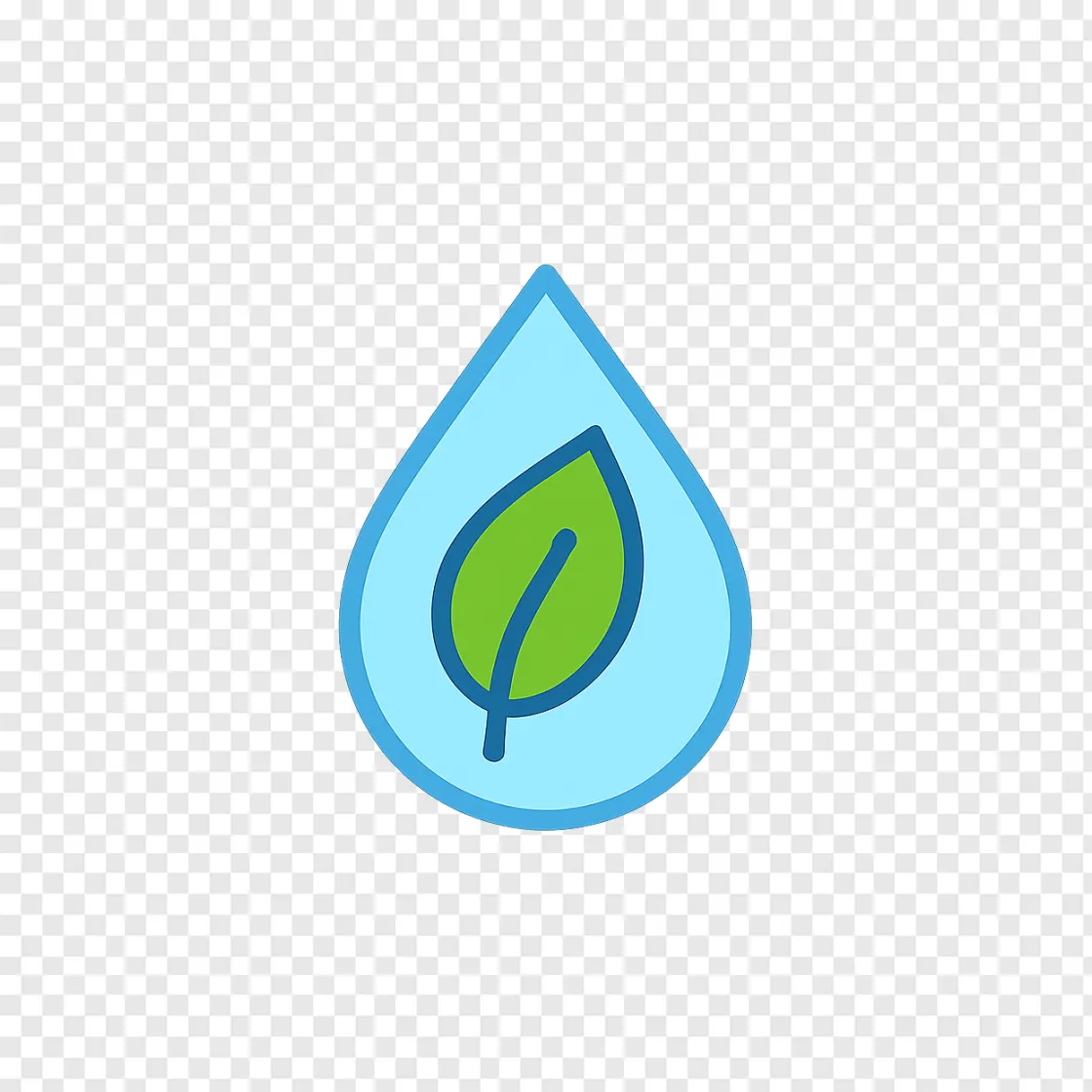 Water Conservation PNG Icon For Environmental Projects