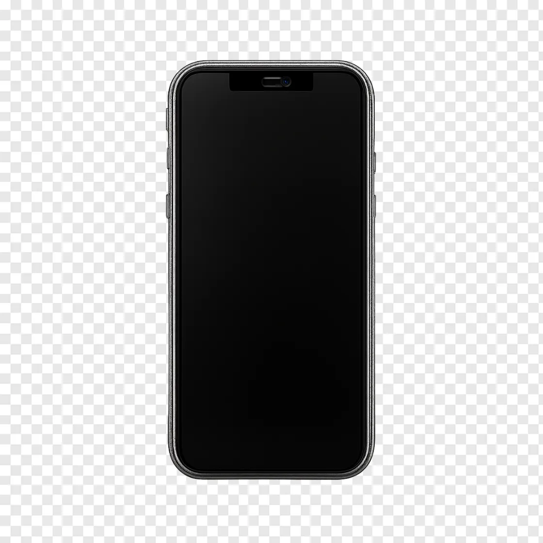 Modern Smartphone Mockup Transparent PNG