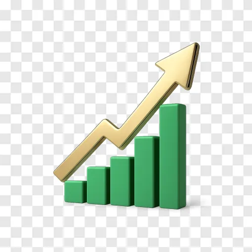 Stock Market Growth PNG Image With Transparent Background