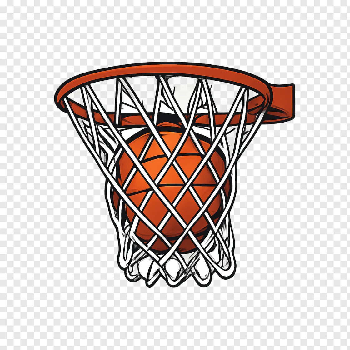 Clutch Basketball Hoop PNG Image For Sports Designs