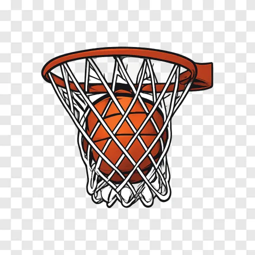 Clutch Basketball Hoop PNG Image For Sports Designs