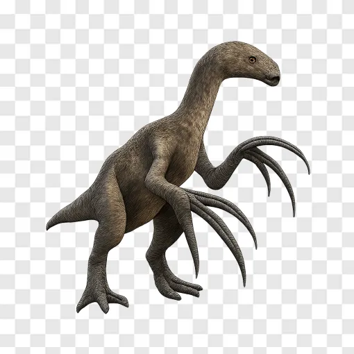 Therizinosaurus Dinosaur PNG Transparent Image